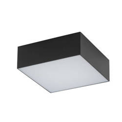 Plafon LID SQUARE LED 11cm 15W barwa ciepła 3000K | czarny