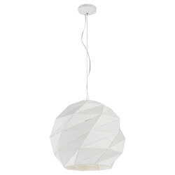 Lampa wisząca Reus kula 3xE27 biała LP-8069/1P L WH