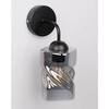 Kinkiet FELIS, 21-00125, czarny/dymiony, 1x60W E27