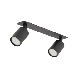 NEX BLACK 2XGU10 LAMPA SUFITOWA PODTYNKOWA 10799