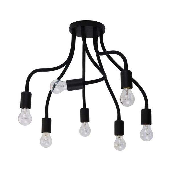 Lampa sufitowa FLEX BLACK VII giętki nowość 9273