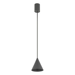 Lampa wisząca ZENITH XS wys.130cm szer.11cm GU10 IP20 | Umbra gray 11454