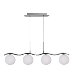 Lampa wisząca RAMON, 34-01412, chrom/biały, 4x40W G9