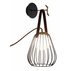 Lampa stołowa/kinkiet BACOLI, czarny, 1x40W G9