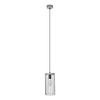 Lampa Wisząca Timeo 1xE27 Max.60W Bejcowana Sosna Szara/Czarny Kabel PCV/Czarny Metal 195109157