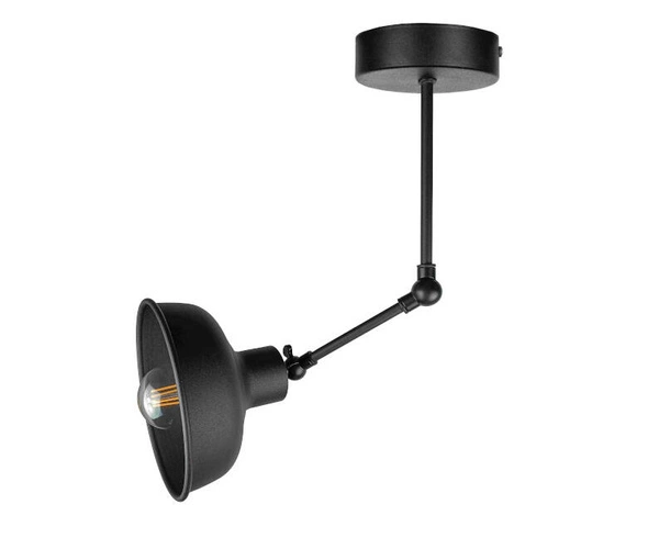 Lampa sufitowa 1xE27 HERMES BLACK