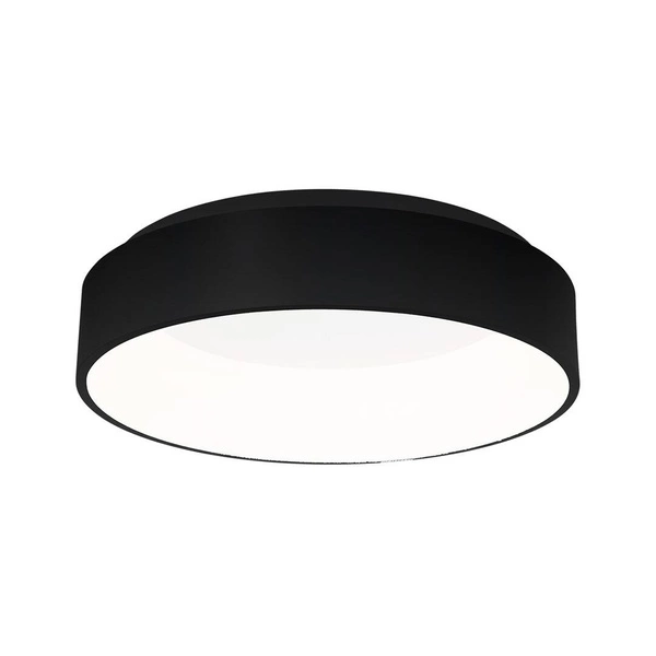 Plafon lampa sufitowa nowoczesna OHIO 24W czarny śr. 45cm