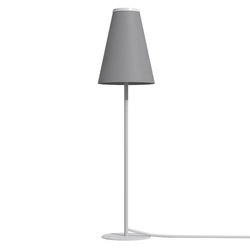 Lampa stołowa TRIFLE GRAY 44cm G9 | szary 7760