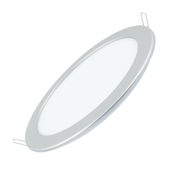 Downlight panel LED SLIM 18W 220mm 6000K srebrna