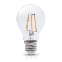 Żarówka FILAMENT LED E27 8W ciepła 3000K