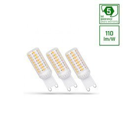 LED G9 230V 4W CW DIMMABLE SMD 5 LAT PREMIUM      3-PACK SPECTRUM