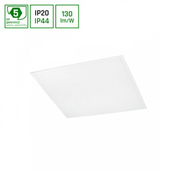 ALGINE PANEL BACKLIGHT WITH PHILIPS DRIVER 40W WW 230V 120st IP44 600x600x26 BIAŁY 5 lat gw.