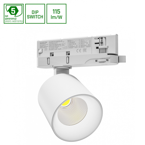 ARTEMIDA MINI 6,5-20W WW 230V 36, 60st. IP20 Ra90 75x78x110 BIAŁY 5 lat gwarancji z regulacją mocy