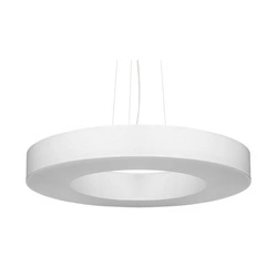 Nowoczesna lampa wisząca SATURNO SLIM SL.0753 70 cm biała 6xE27