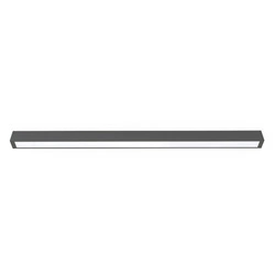 Lampa sufitowa STRAIGHT LED 120cm 22W T8 barwa ciepła 3000K | grafit 7551