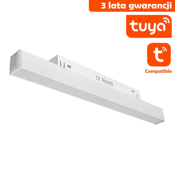 Linia LED Do Szyn Magnetycznych DDCX-FG300-TY TUYA 12W CCT Biała