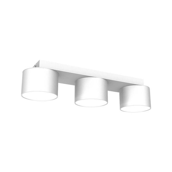 Lampa sufitowa listwa DIXIE WHITE 3x GX53 szer. 30cm | biały