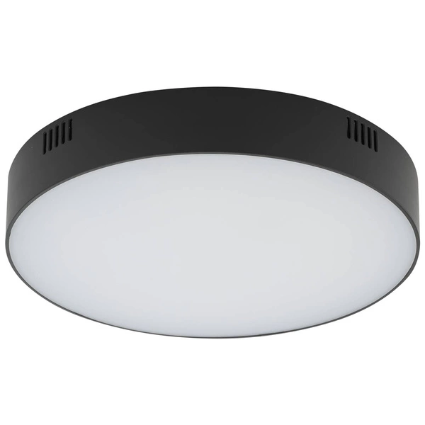 Plafon LID ROUND LED 21cm 35W barwa ciepła 3000K | czarny 10408