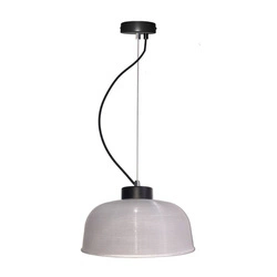 Lampa wisząca LIVERPOOL LEDEA 26 cm, 50101286, czarny/transparentny, 1x40W E27