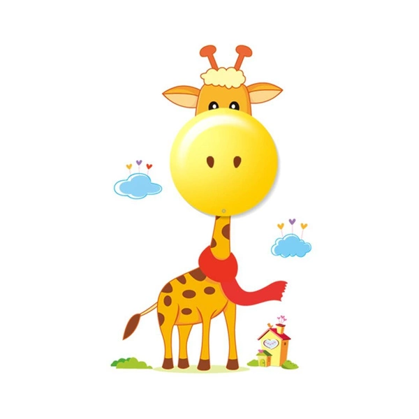 Lampa dziecięca Żyrafa GIRAFFE 3xAAA