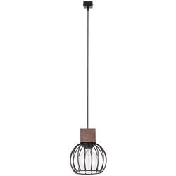 Lampa sufitowa wisząca MILAN 1 ZWIS brązowy 31570