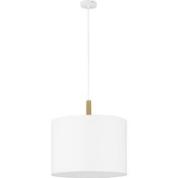 Lampa wisząca DEVA WHITE 4107 1xE27 w skandynawskim stylu 4107