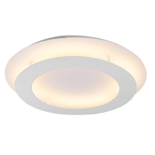 Lampa sufitowa MERLE, 50 cm, 98-66220, biała, 24W LED, barwa ciepła 3000K