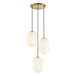 Lampa wisząca ALIAS GOLD 3xE14 koło