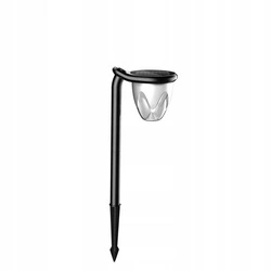 Lampa ogrodowa SOLARA BRILO 74cm 1W LED barwa zmienna | czarny