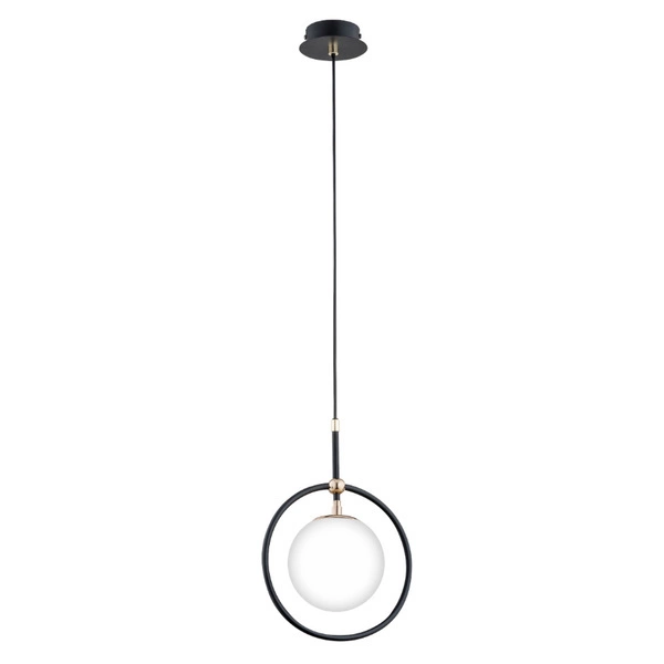 Nowoczesna lampa do sypialni AKIRA WHITE E27 wys. 90cm | czarny