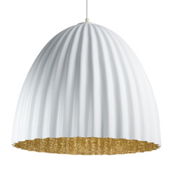 Lampa wisząca TELMA 70 biały/złoty 32029