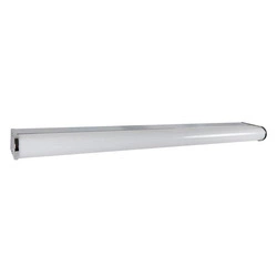 Kinkiet łazienkowy LYRICA 58 cm, 21-53923, chrom/biały, 14W LED, barwa neutralna 4000K, IP44