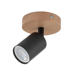 Lampa sufitowa TOP WOOD 3290 1xGU10 czarna