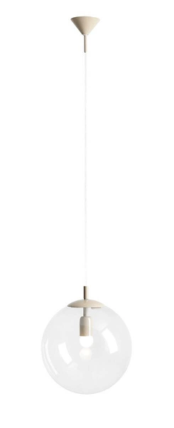 LAMPA WISZĄCA GLOBE BEIGE