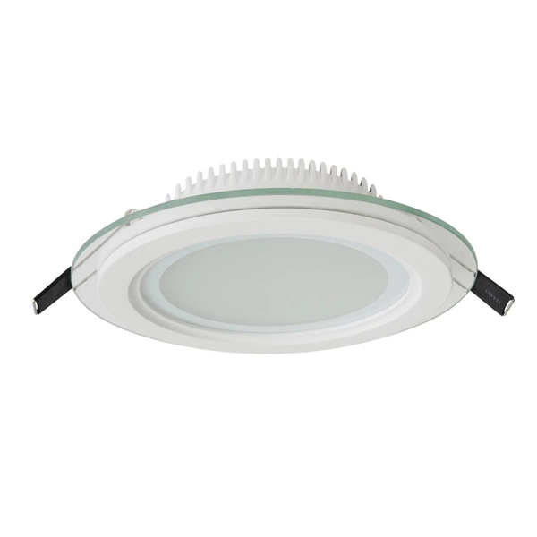 FIALE ECO LED ROUND 230V 12W IP20 CW SUFITOWE OCZKO SZKLANE &