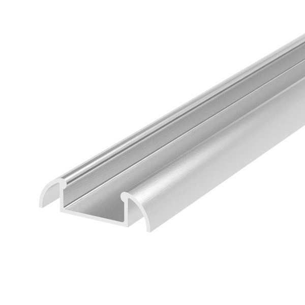Profil LED P2-1 100cm szer. 13 | do osłonek C1/C4 | srebrny