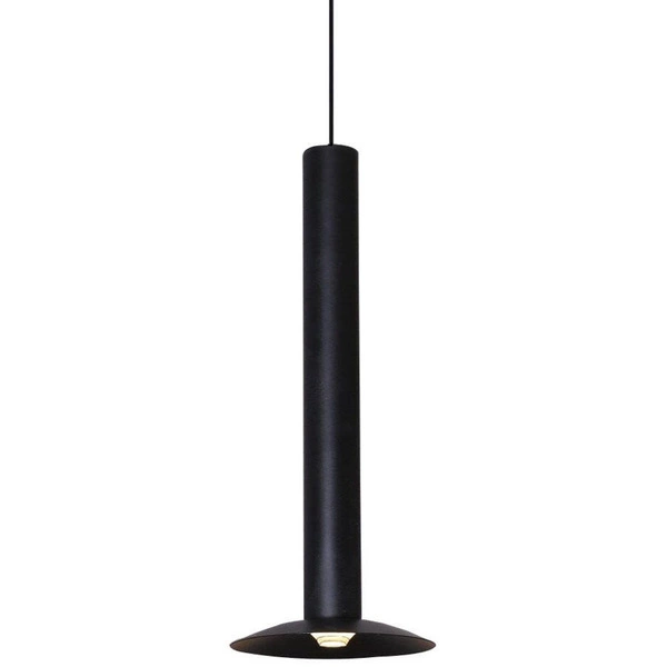 Lampa wisząca HAT, czarna, 1x5W LED, barwa ciepła 3000K