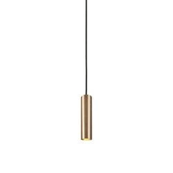 Lampa wisząca zwis tuba rurka EYE BRASS  M mosiądz śr. 5,5cm 8914