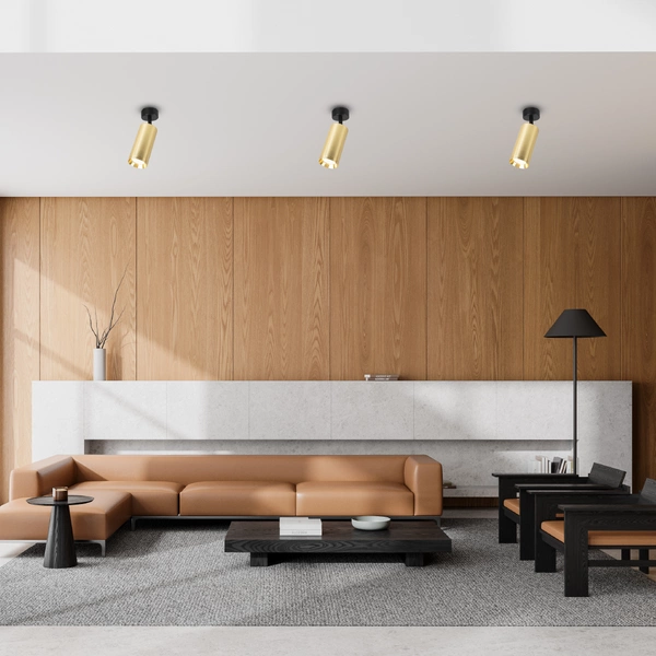 Oprawa Mica Spot Złoty 1xGU10