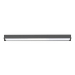 Lampa sufitowa STRAIGHT LED 92cm 16W T8 barwa ciepła 3000K | grafit 7553