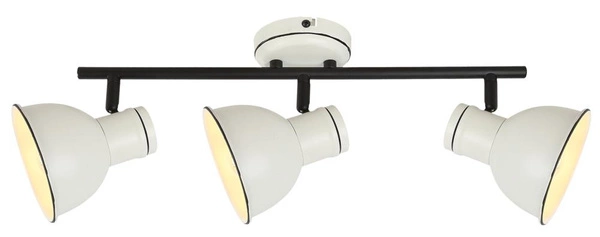 Lampa sufitowa ZUMBA 3xE14 biały/czarny 93-72146