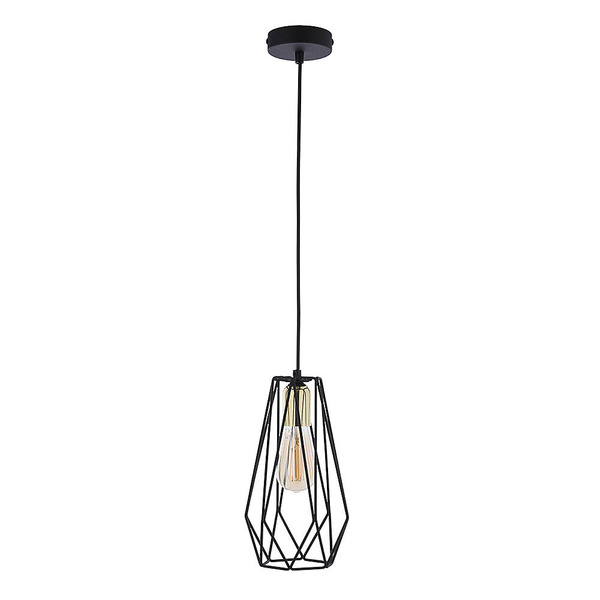 LUGO BLACK LAMPA WISZĄCA 1 PŁ