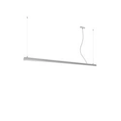 Lampa wisząca PINNE, 200 cm, szara, 50W LED, barwa neutralna 4000K, TH.233