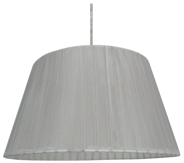 Nowoczesna lampa wisząca TIZIANO 31-27085 srebrna 1xE27