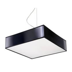 Lampa wisząca Sollux HORUS 35.Lampa  PVC, Stal, czarna 2 x 15 W LED, SL.0130