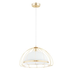 Lampa wisząca NERSY GOLD  śr. 40cm E27 | złoty