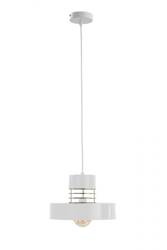 Lampa wisząca 1xE27 BOSSI GOLD/WHITE