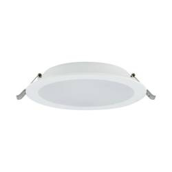 Lampa wpuszczana MYKONOS LED szer. 17cm 15W barwa ciepła 3000K | biały