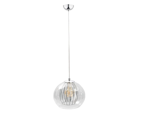 Lampa wisząca 1xE27 GLAMOUR SILVER