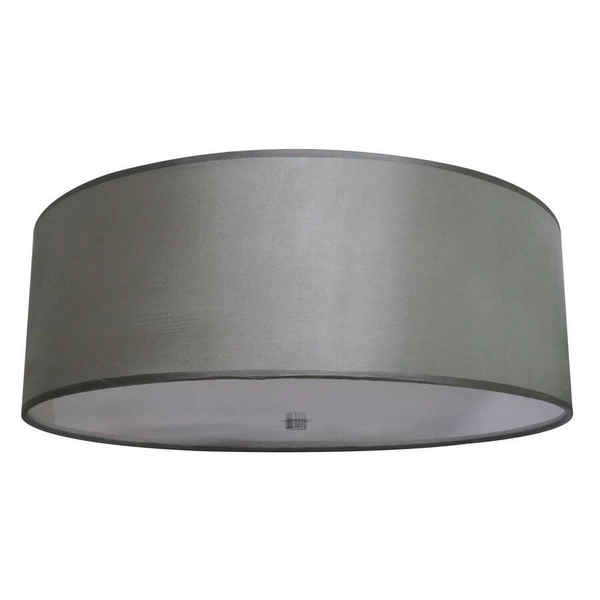 Lampa sufitowa GIRONA, 80cm, szara, 6x60W E27